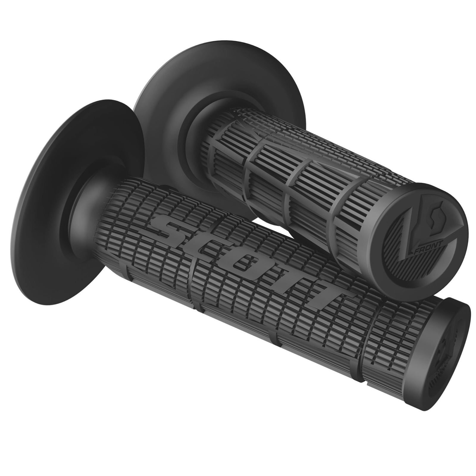 Scott Radial Half Waffle Grips Black 7/8" 233927-0001_1142182