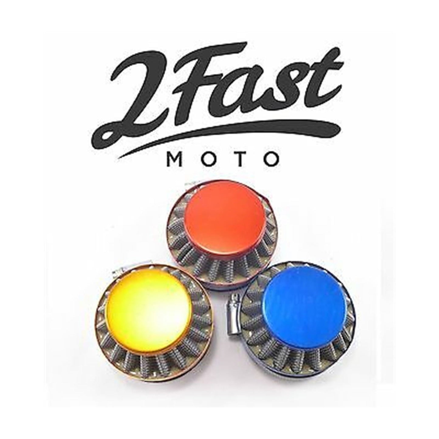 2FastMoto High Performance RED POD Air Filter Cleaner Element 60mm 091-186_944804