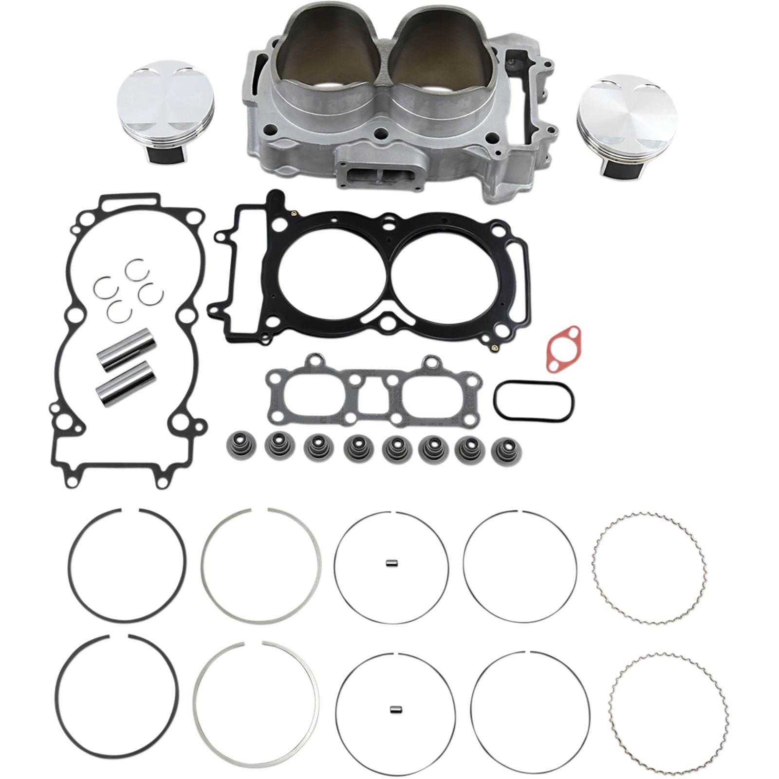 Cylinder Works Standard Bore Kit High Compression for Polaris [MPN: 60006-K01HC]_370385
