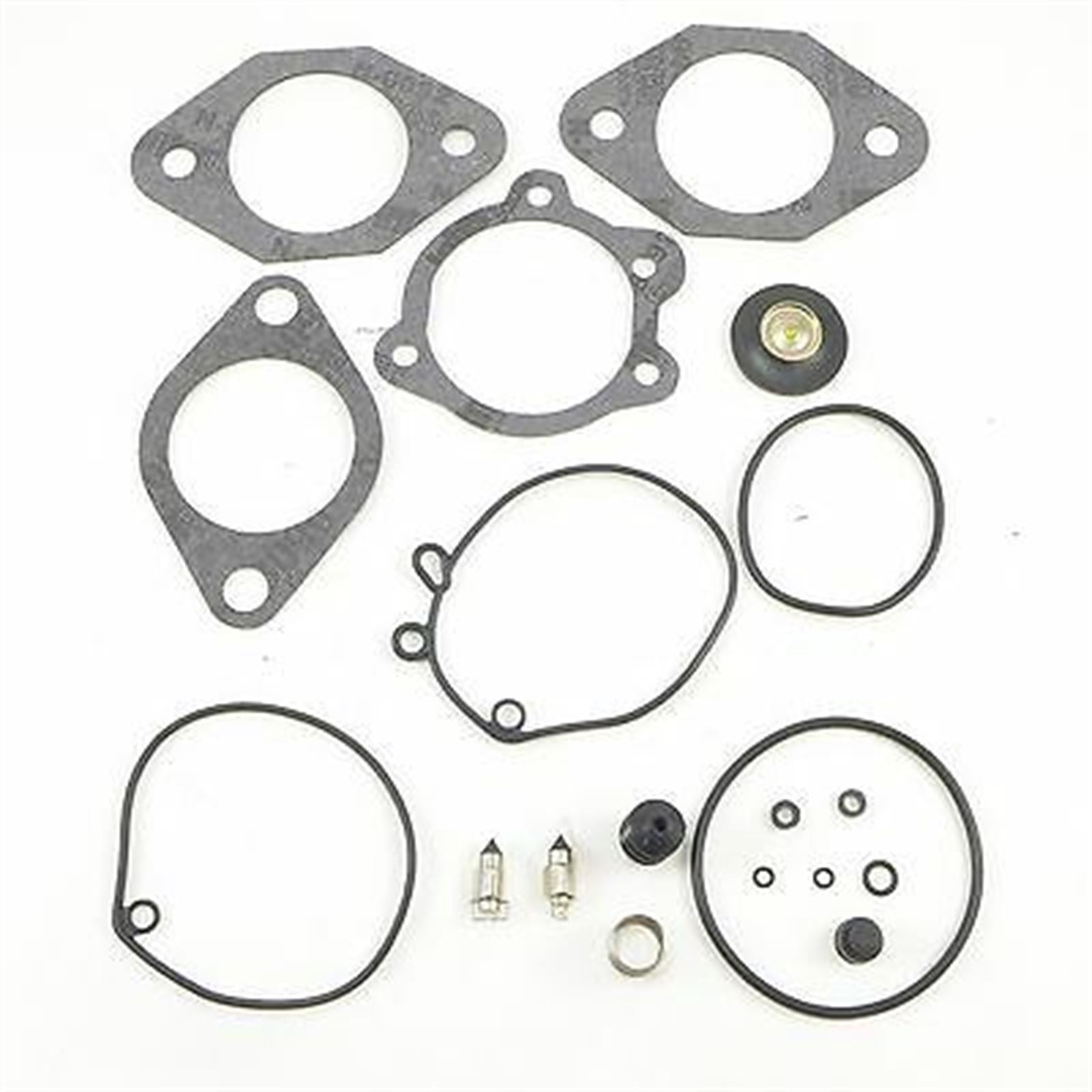 2FastMoto Keihin Carburetor Carb Repair Rebuild Kit For '76-89 Harley Models 20706pb_655059