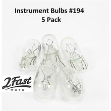 2FastMoto 194 T10 Instrument Bulb 12 Volt 3 Watt - 5/Pack 34907-kw3-00_627226