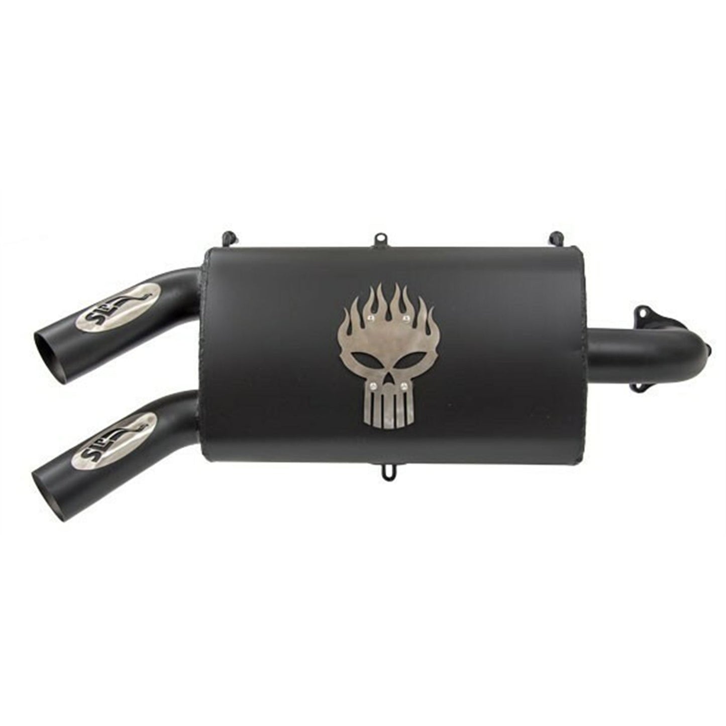 Starting Line Products Slip-On Silver Compatible Polaris Black RZR 1000 Turbo [MPN: 09-118]_1951944