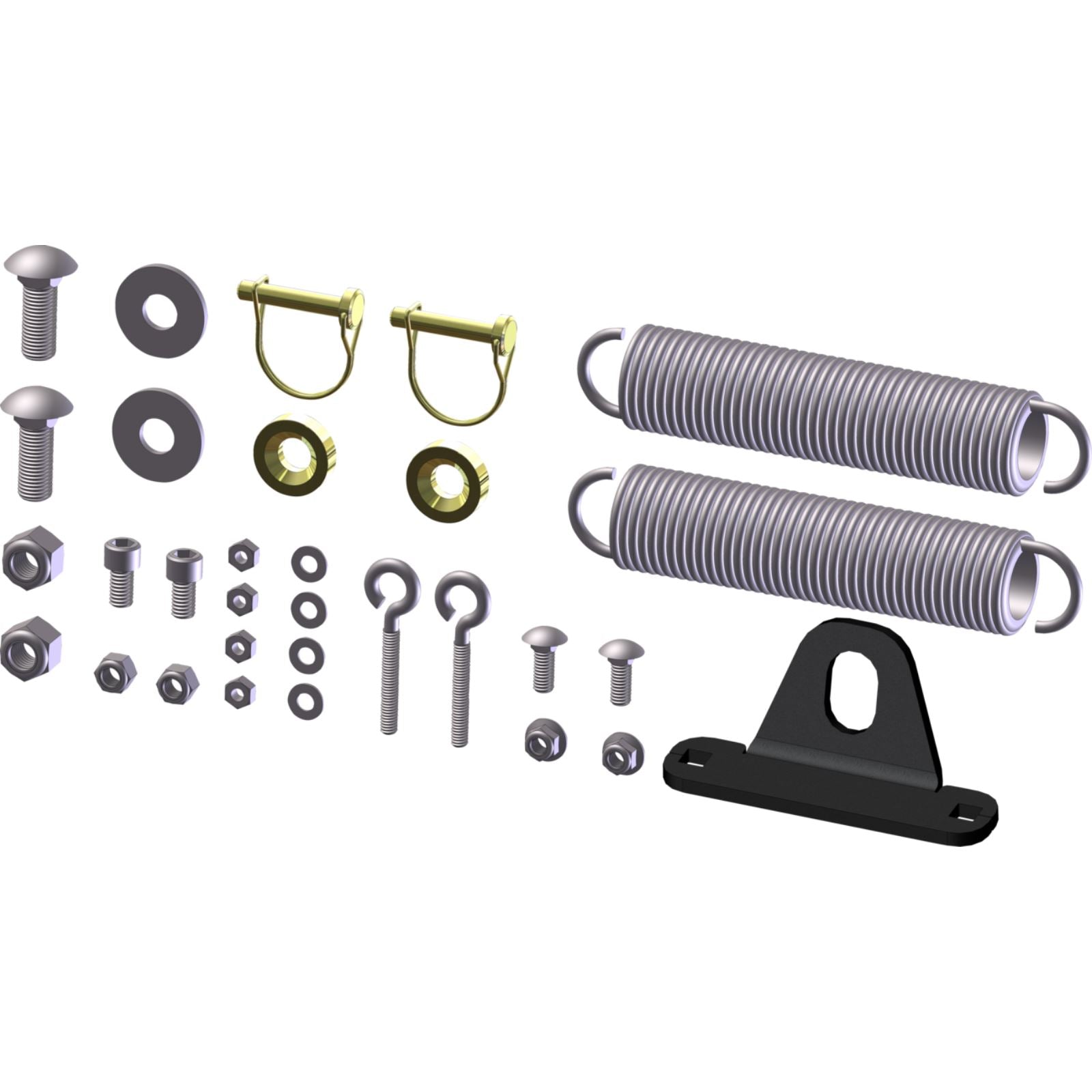 KFI Open Trail Service Kit ATV Plow Push Tube Hardware Kit 105150_1391661