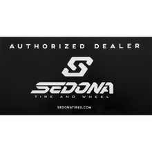 Sedona Authorized Dealer Window Decal 4.25" x 8.125" SEDONA DEALER_60214