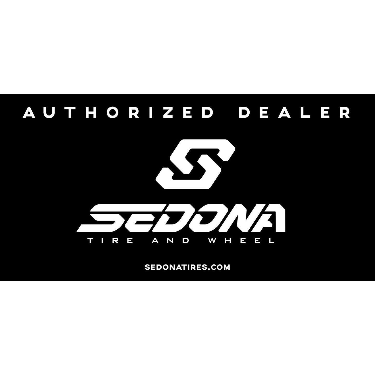 Sedona Authorized Dealer Sign 12" x 24" W9998P03_60215