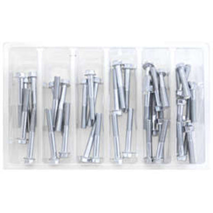 Bolt MC Hardware M6 8mm Hex Flange Bolt Assortment 1 SV-M6HEXF-2_60354