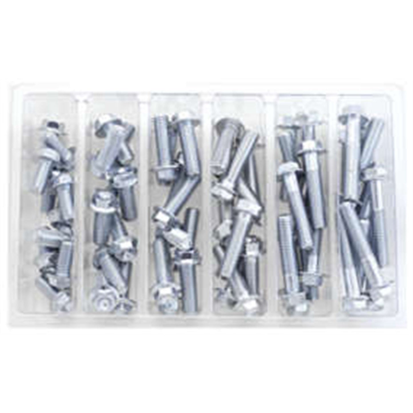 Bolt MC Hardware M8 10mm Hex Flange Bolt Assortment 1 SV-M8HEXF_60358