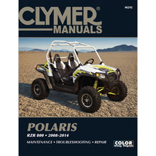Clymer Repair Manual for Polaris RZR800 [MPN: CM292]_60359