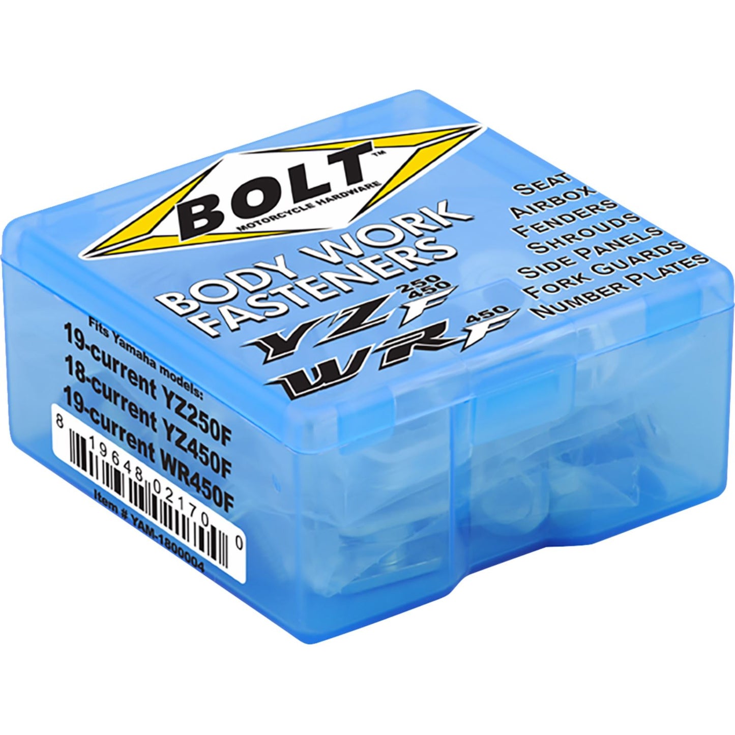 Bolt MC Hardware Full Plastic Fastener Kit for Yamaha [MPN: YAM-1800004]_1439547