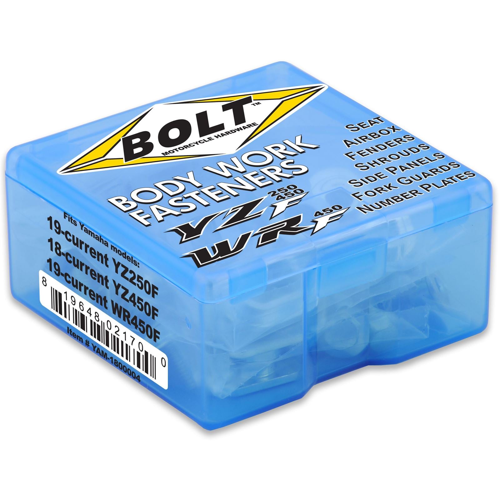 Bolt MC Hardware Full Plastic Fastener Kit for Yamaha [MPN: YAM-1800004]_1002407