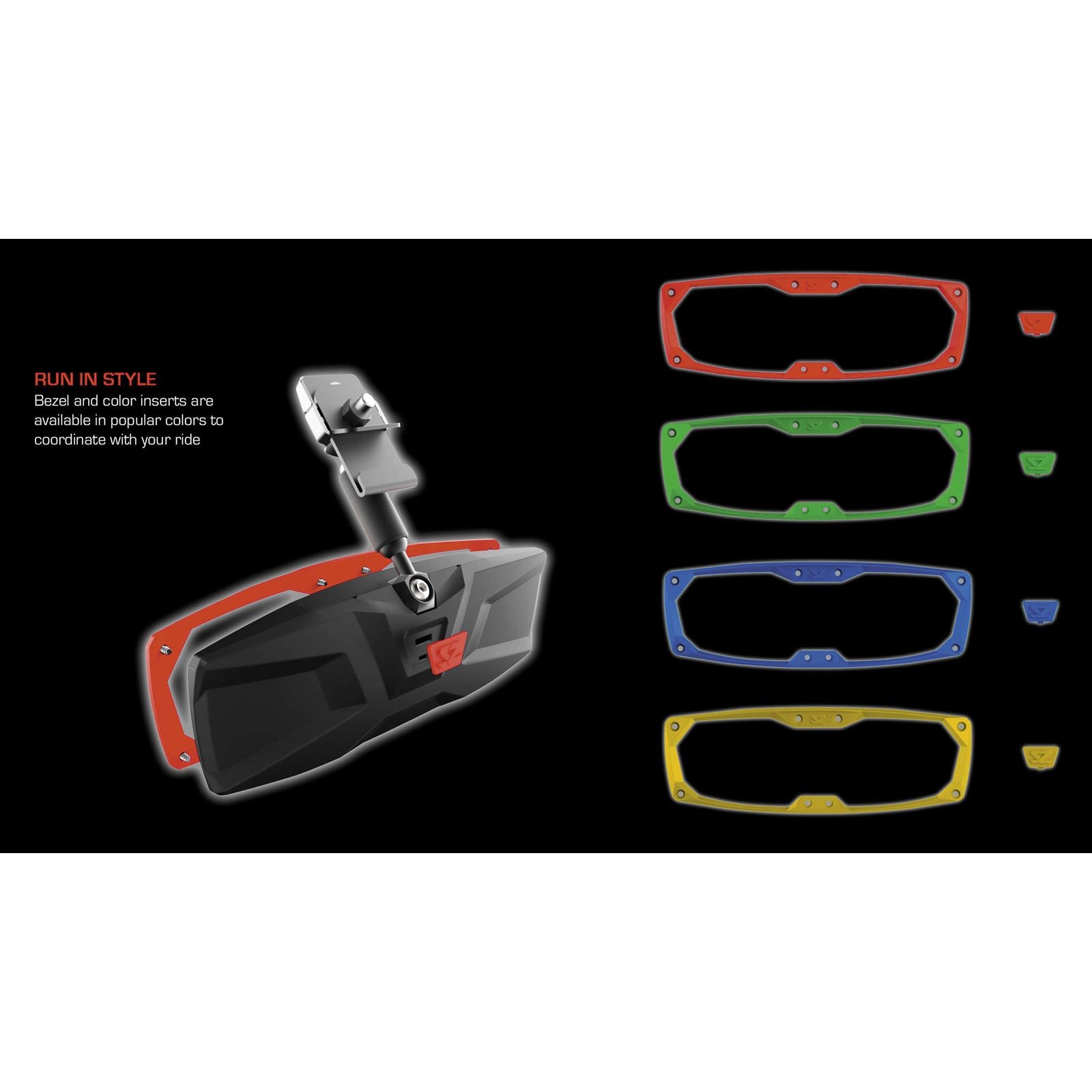 Seizmik Rear View Mirror 1.5-1.625" 18055_60575