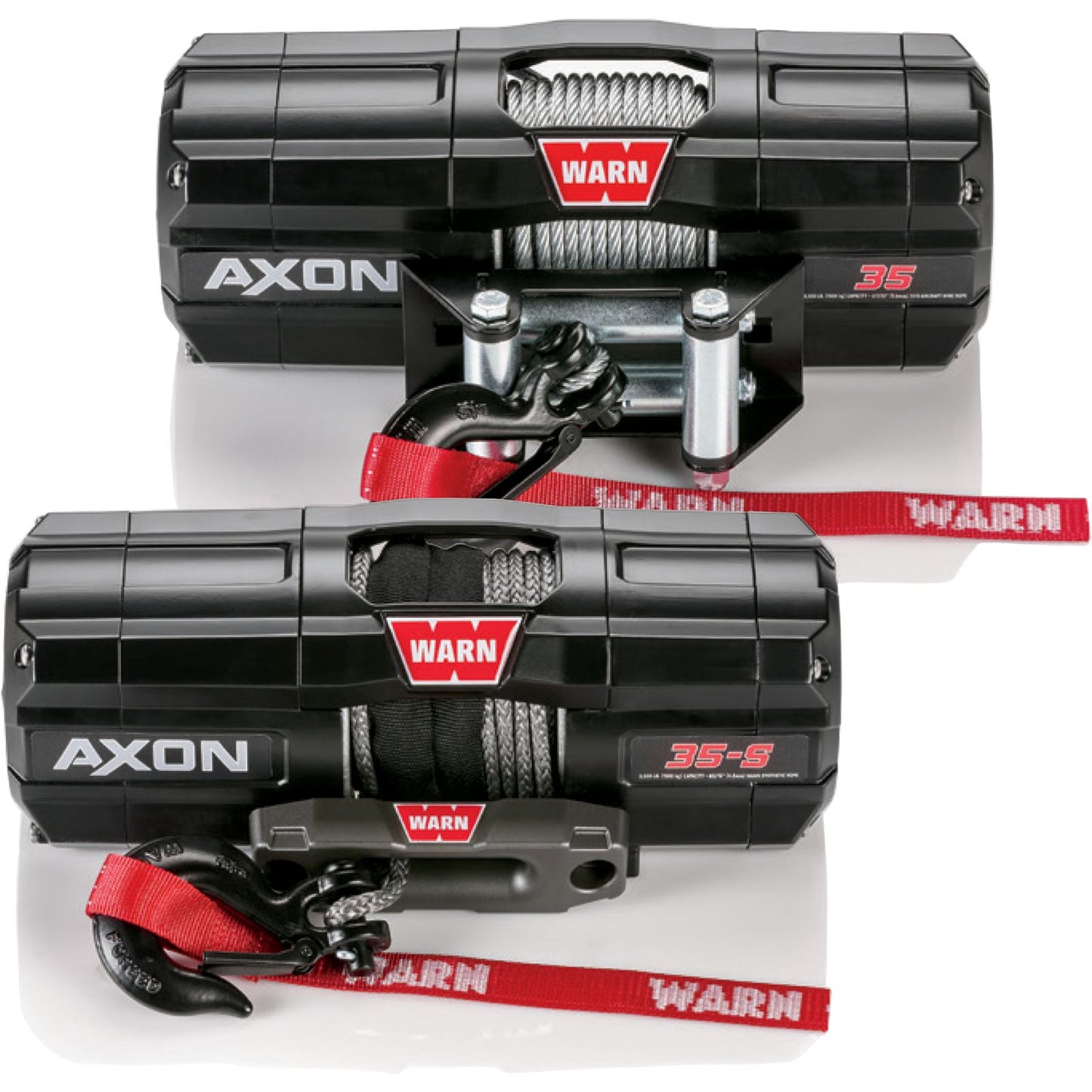 Warn Axon 3500 Synthetic Rope Winch [MPN: 101130]_60625