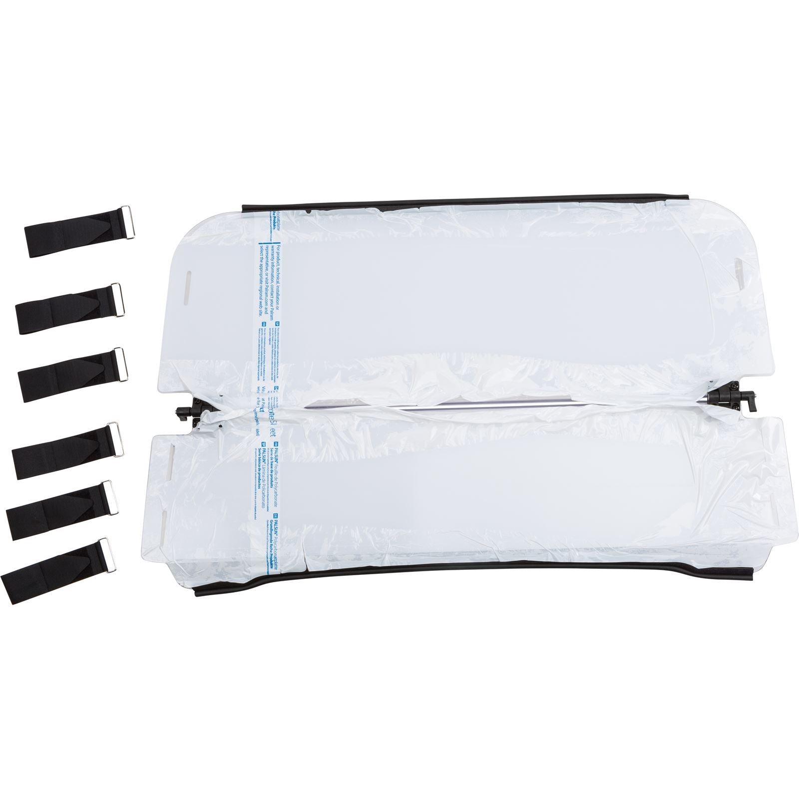 Open Trail Folding Windshield WEST110-0023_60959