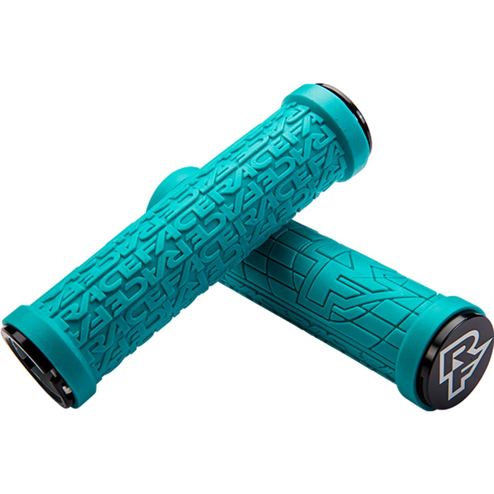 Race Face 30mm Grips - Turquoise - Pair [MPN: AC990088]_63020