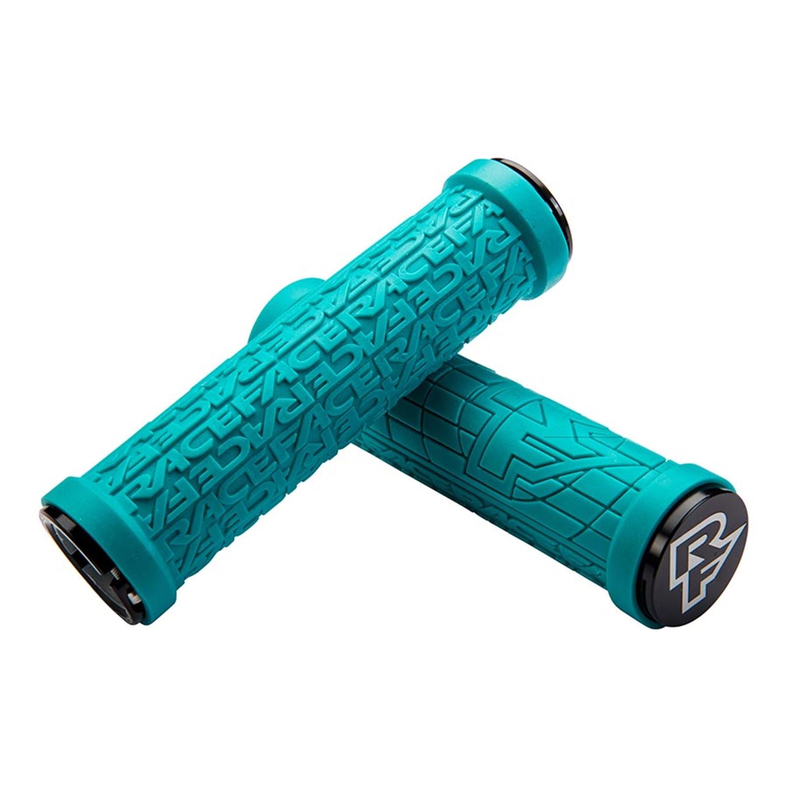 Race Face Grippler 33mm Grips - Turquoise - Pair [MPN: AC990098]_1126431