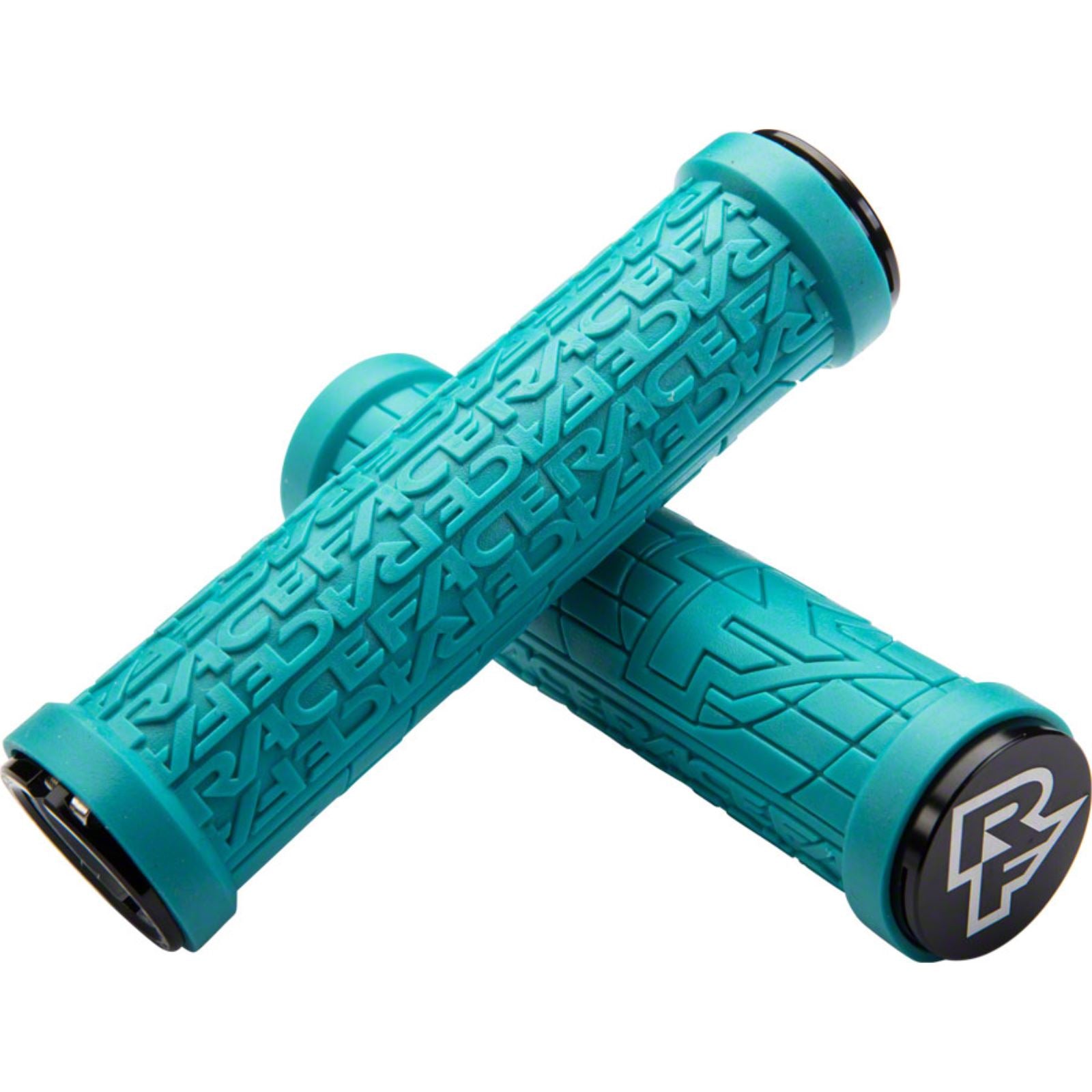 Race Face Grippler 33mm Grips - Turquoise - Pair [MPN: AC990098]_1223140