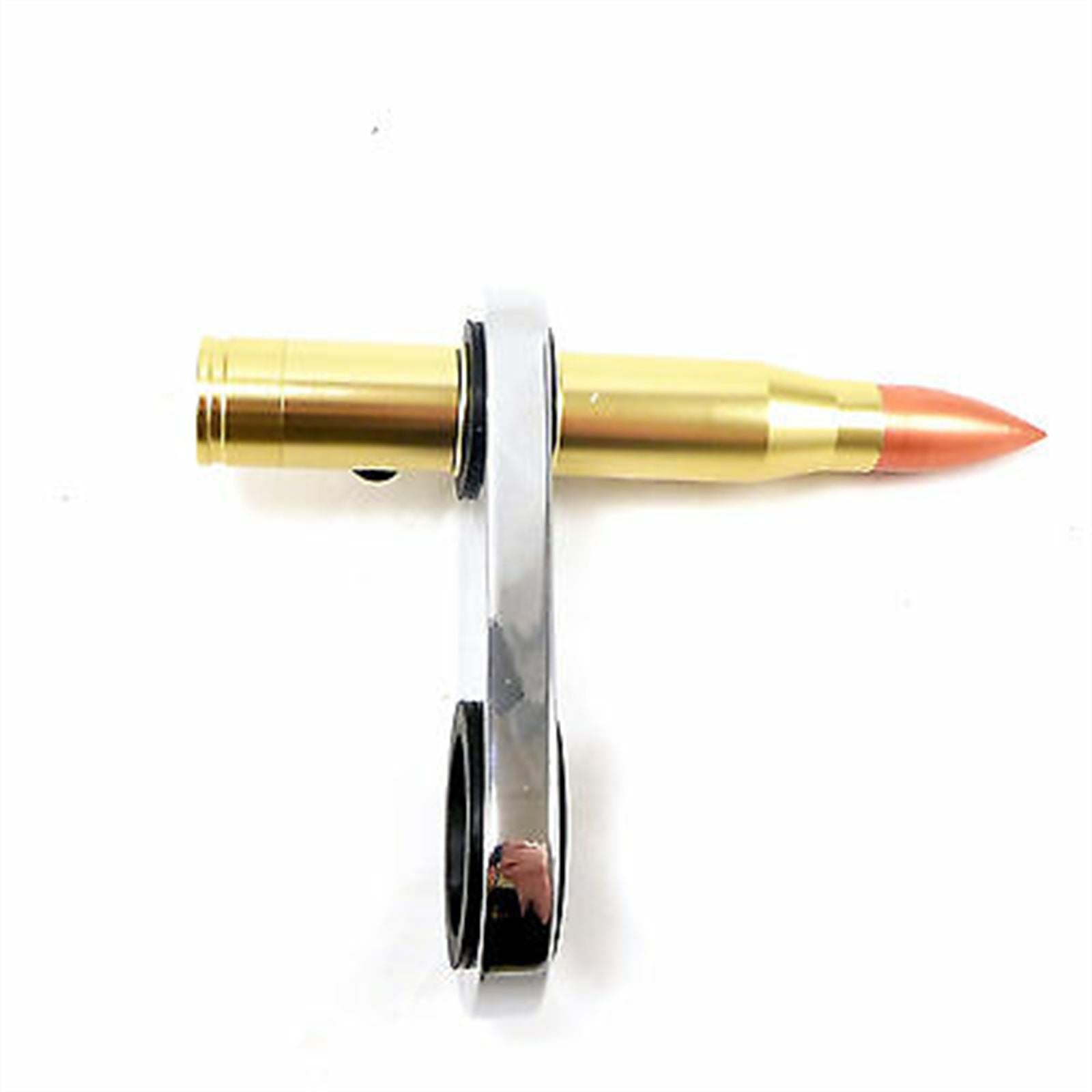 2FastMoto Frame Mounted Bullet Shaped LED Flashlight Sport Street Bike Cruiser BKLED_636462