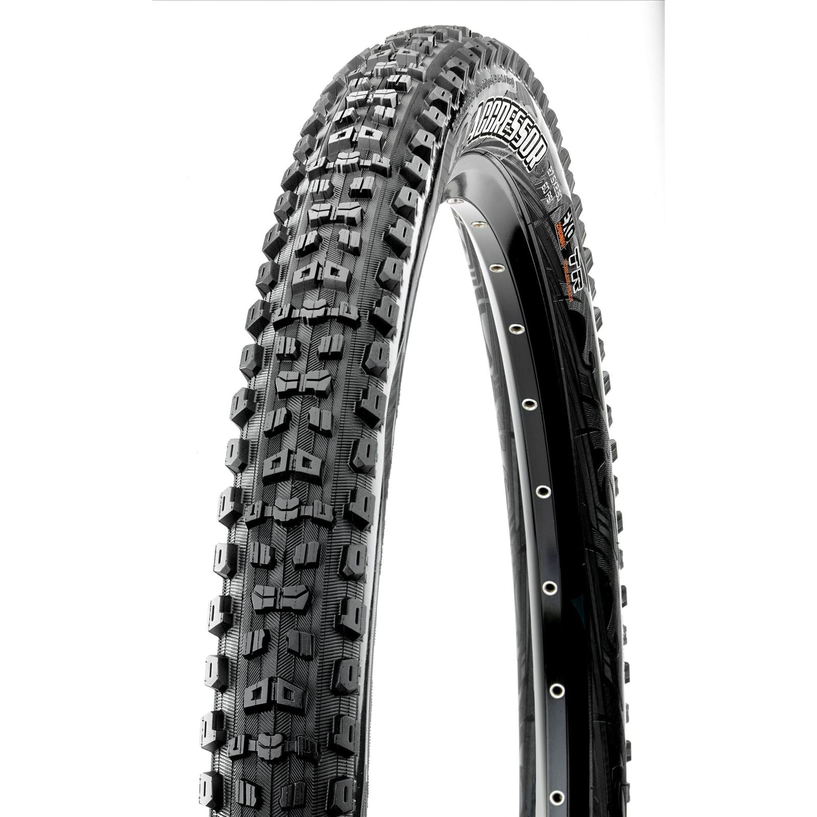 Maxxis - Bicycle Aggressor Tire 27.5''x2.50 Folding Tubeless Ready Dual Compound EXO TB85984000_63182