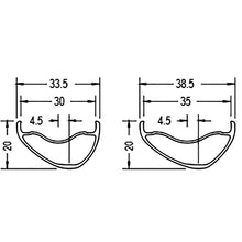 Race Face Arc Offset Rim 27.5 35mm 32H Black/Gray [MPN: ORM19ARCOS3527.532H]_63276
