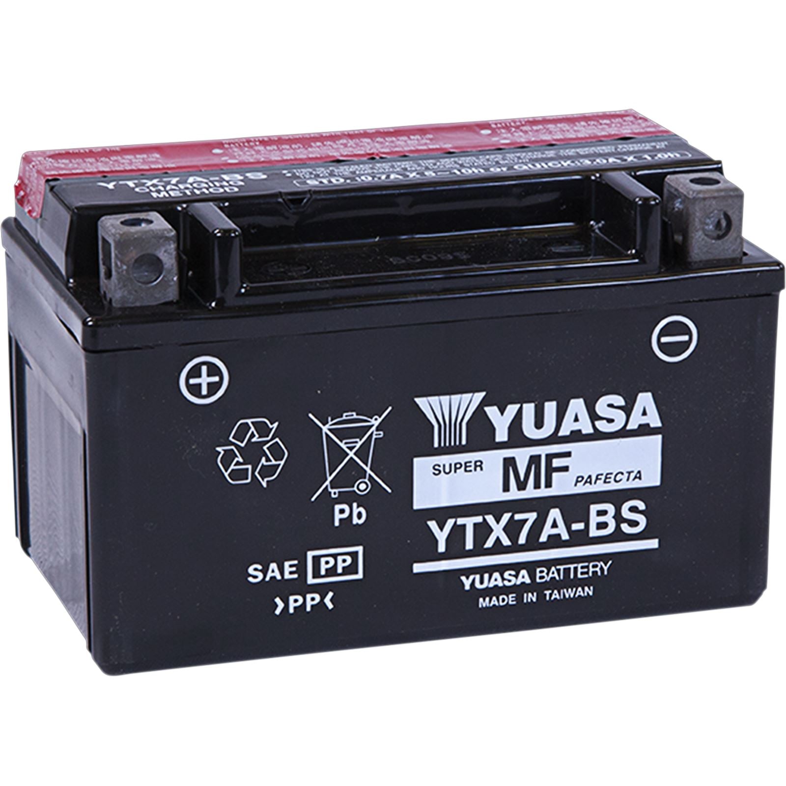Yuasa Battery YTX7A-BS Maintenance Free YUAM32X7A_501552