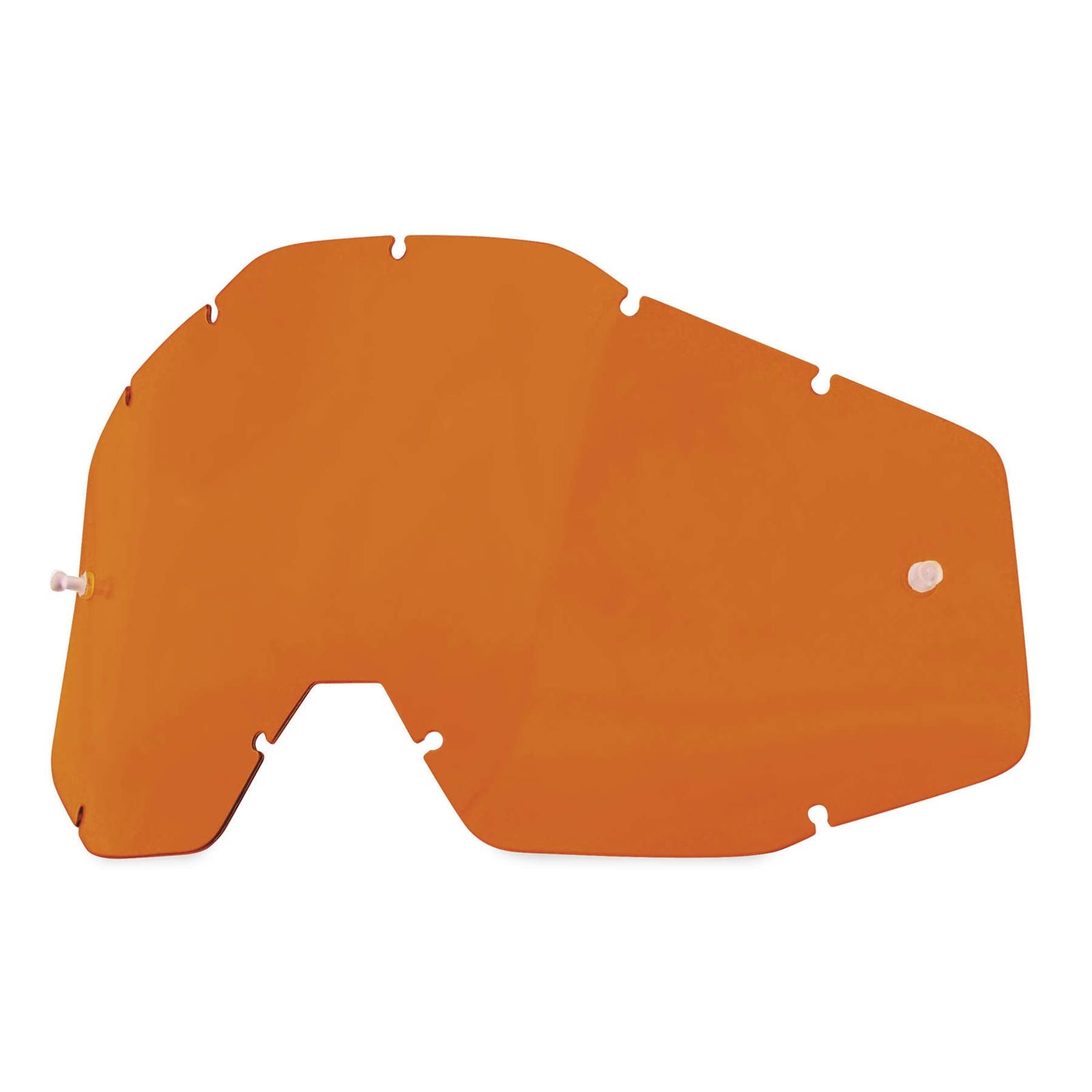 100% Accuri/Strata/Racecraft Lens - Orange 51001-006-02_63399