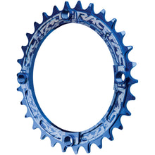 Race Face Narrow Wide 104mm BCD - 30T - Aluminum - Blue [MPN: RNW104X30BLU]_1225987