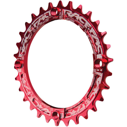 Race Face Narrow Wide 104mm BCD - 30T - Aluminum - Red [MPN: RNW104X30RED]_1225989