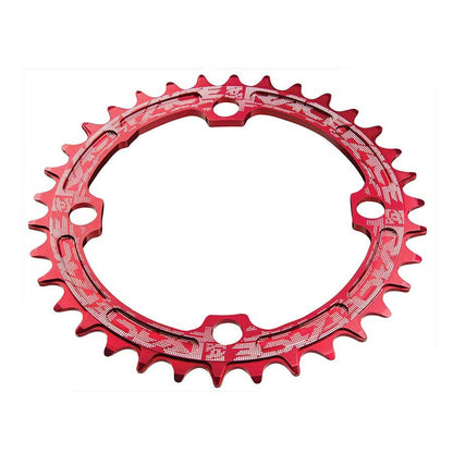 Race Face Narrow Wide 104mm BCD - 32T Chainring - Aluminum - Red [MPN: RNW104X32RED]_1111754