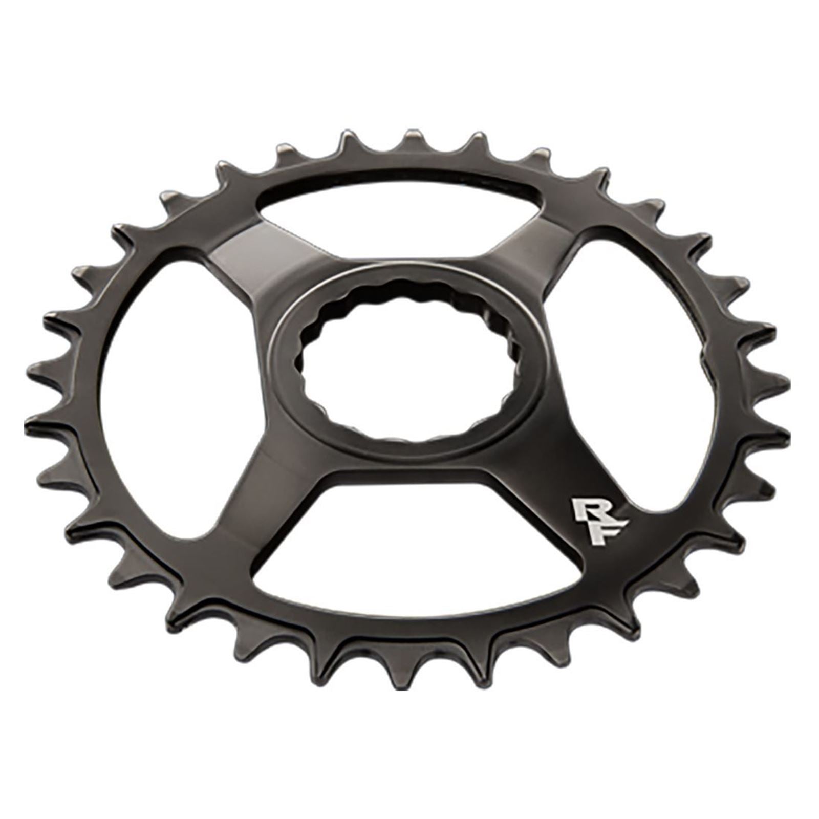 Race Face Narrow Wide Chainring: Direct Mount CINCH, 28t, Steel, Black  [MPN: RNWDM28STBLK]_63547