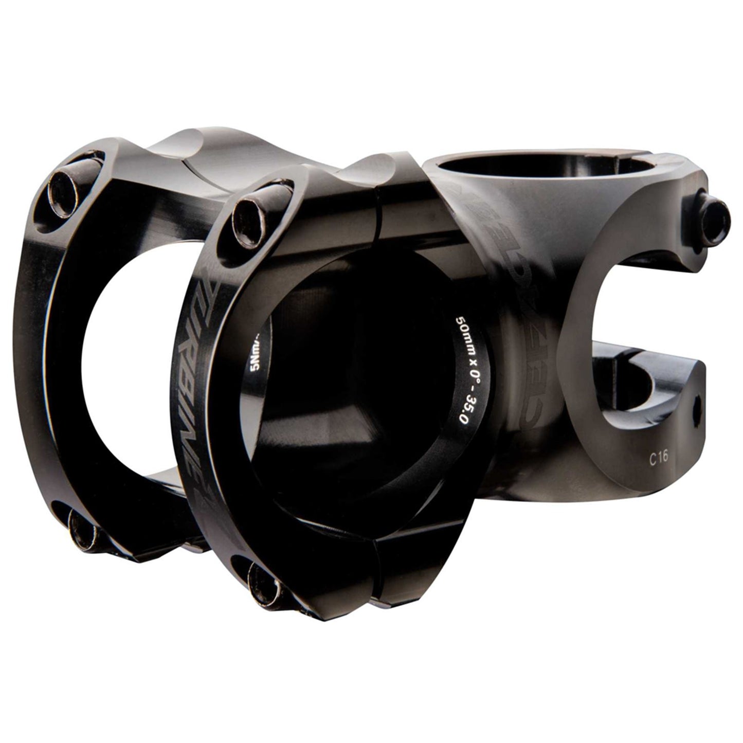 Race Face Turbine R 35 Stem Clamp: 35mm L: 40mm - Black [MPN: ST17TURR3540X0BLK]_63746