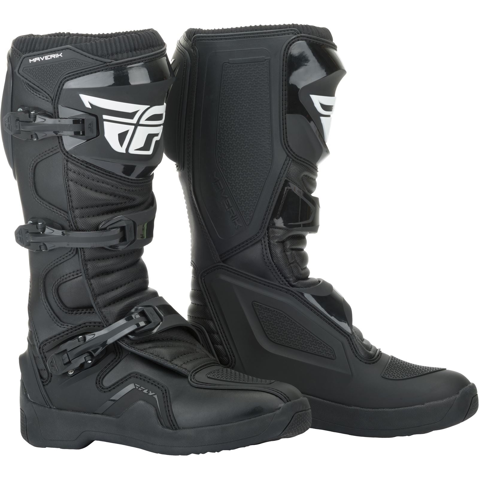 Fly Racing Maverik Boots Black Size 07 [MPN: 364-67107]_63821