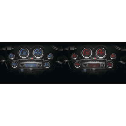 Koso HD-02 Series Gauge Kit Silver Bezel Oil Temp BA050905_64218