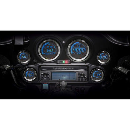 Koso HD-02 Series Gauge Kit Silver Bezel Oil Temp BA050905_410242