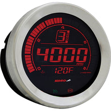Koso HD-02 Series Gauge Kit Silver Bezel Oil Temp BA050905_64220