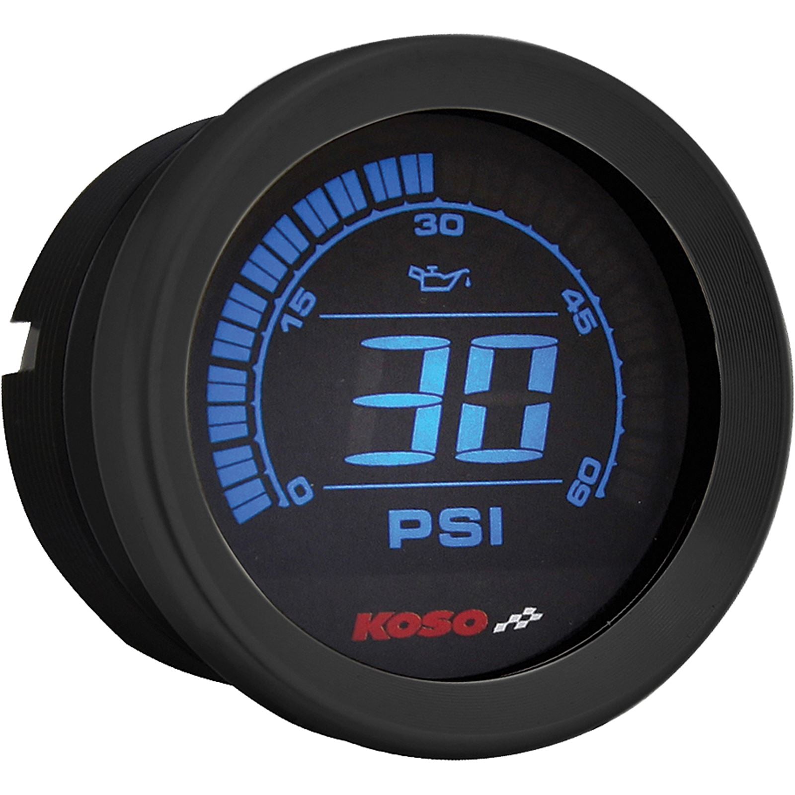 Koso HD-02 Series Gauge Kit Black Bezel Oil Temp BA050907_64229