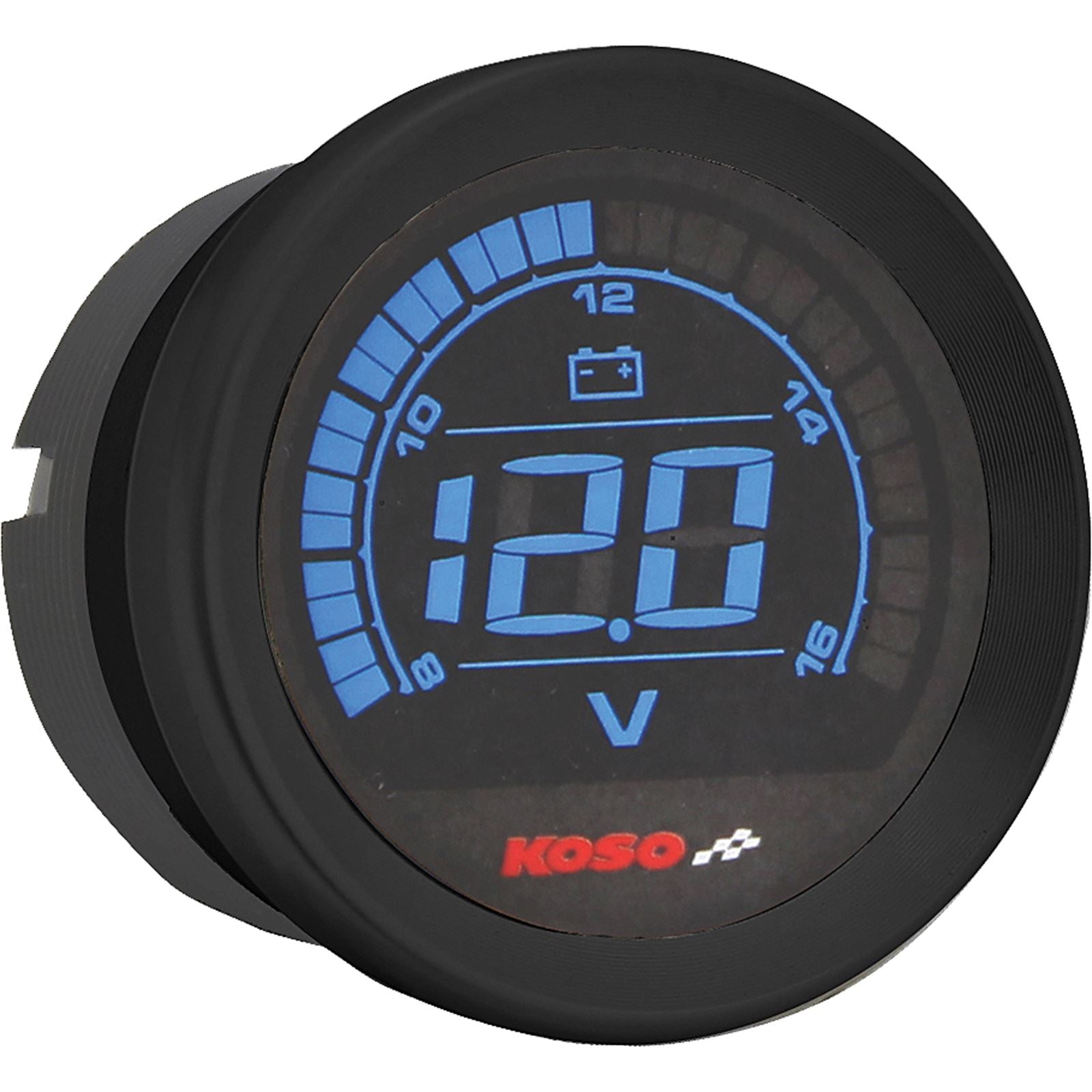 Koso HD-02 Series Gauge Kit Black Bezel Oil Temp BA050907_64230