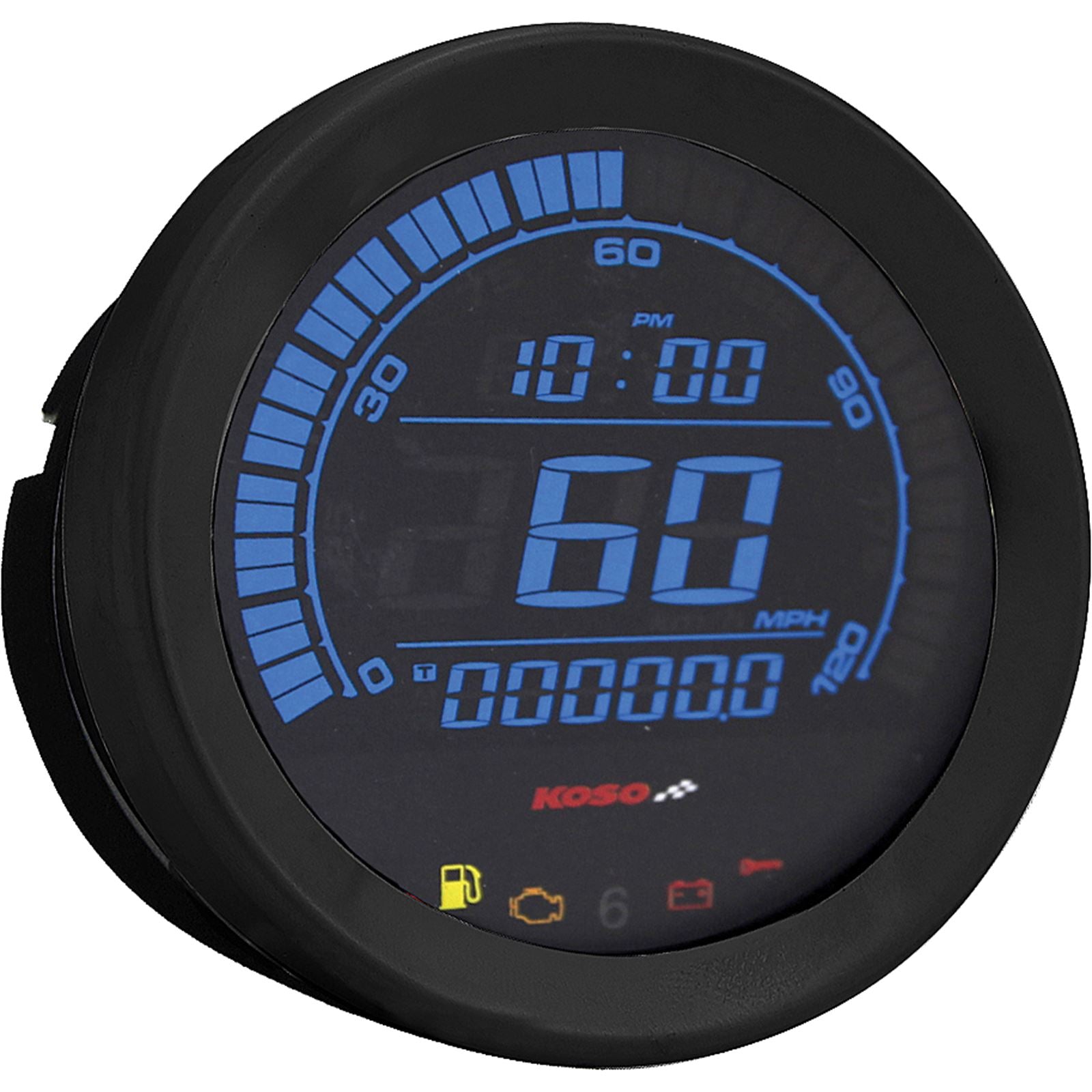 Koso HD-02 Series Gauge Kit Black Bezel Oil Temp BA050907_64231