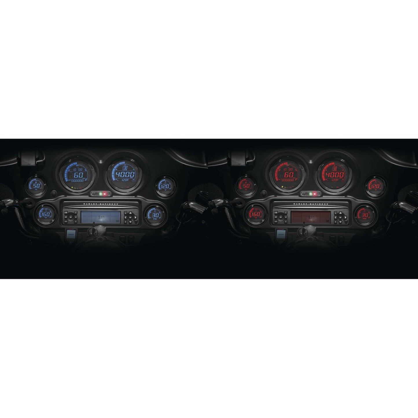 Koso HD-02 Series Gauge Kit Black Bezel Oil Temp BA050907_64234