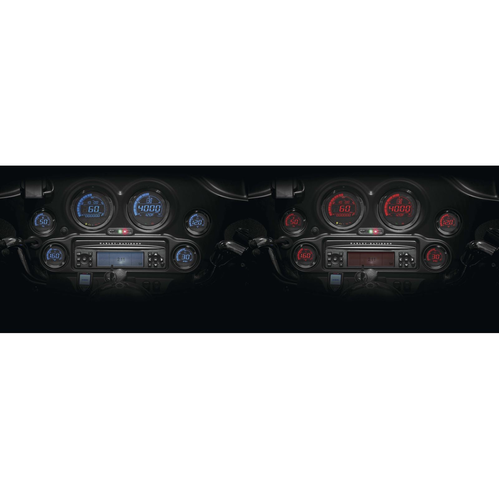 Koso HD-02 Series Gauge Kit Black Bezel Oil Temp BA050907_64234