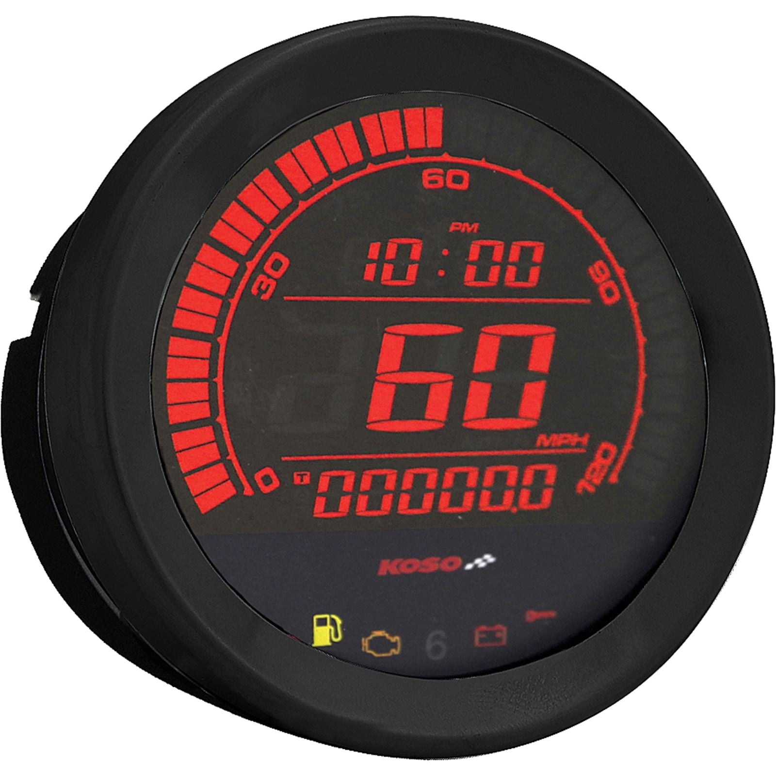 Koso HD-02 Series Gauge Kit Black Bezel Oil Temp BA050907_64237