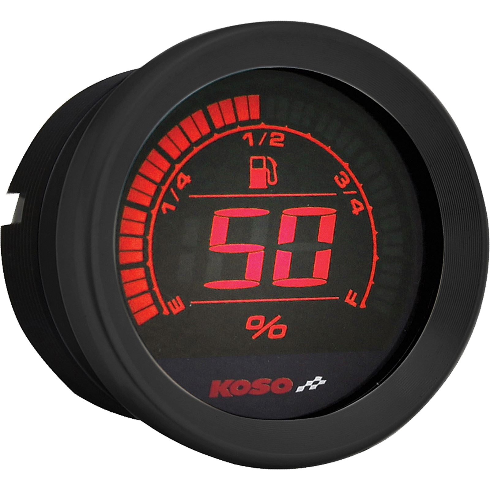 Koso HD-02 Series Gauge Kit Black Bezel Oil Temp BA050907_64240