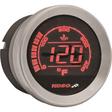 Koso HD-02T 2'' Oil Temp Gauge Silver Bezel BA050500_64255