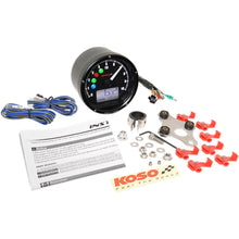 Koso TNT-01 Multifunction Speedometer Black BA035K00-HD_410234