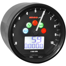 Koso TNT-02 Speedometer Tachometer Combo Black BA058100-HD_410344