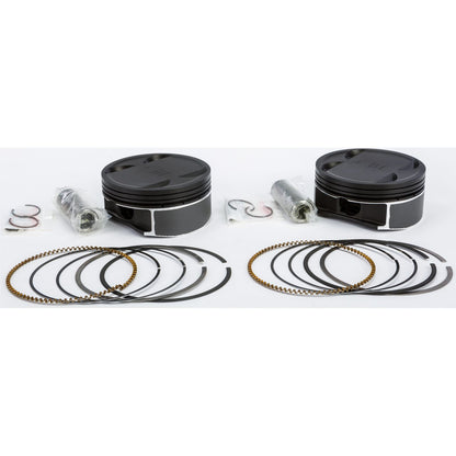 Wiseco - Powersports M8 Big Bore Pistons 124" 11:1 Compression K2787_64432