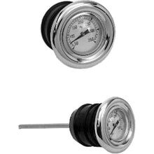 Harddrive Oil Dip Stick with Temperature Gauge White Most Softail '00-17 [MPN: 122055]_64440