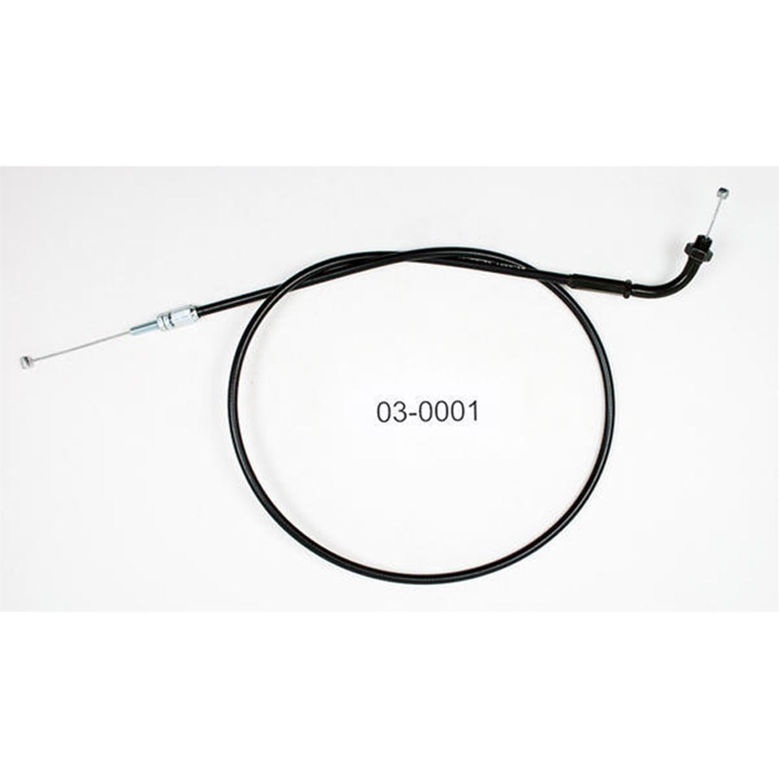 Motion Pro Black Vinyl Throttle Pull Cable 03-0001_557468