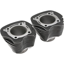 Harddrive Big Bore Cylinder M8 124/128CI Black with Machined Fins [MPN: 88186]_64537