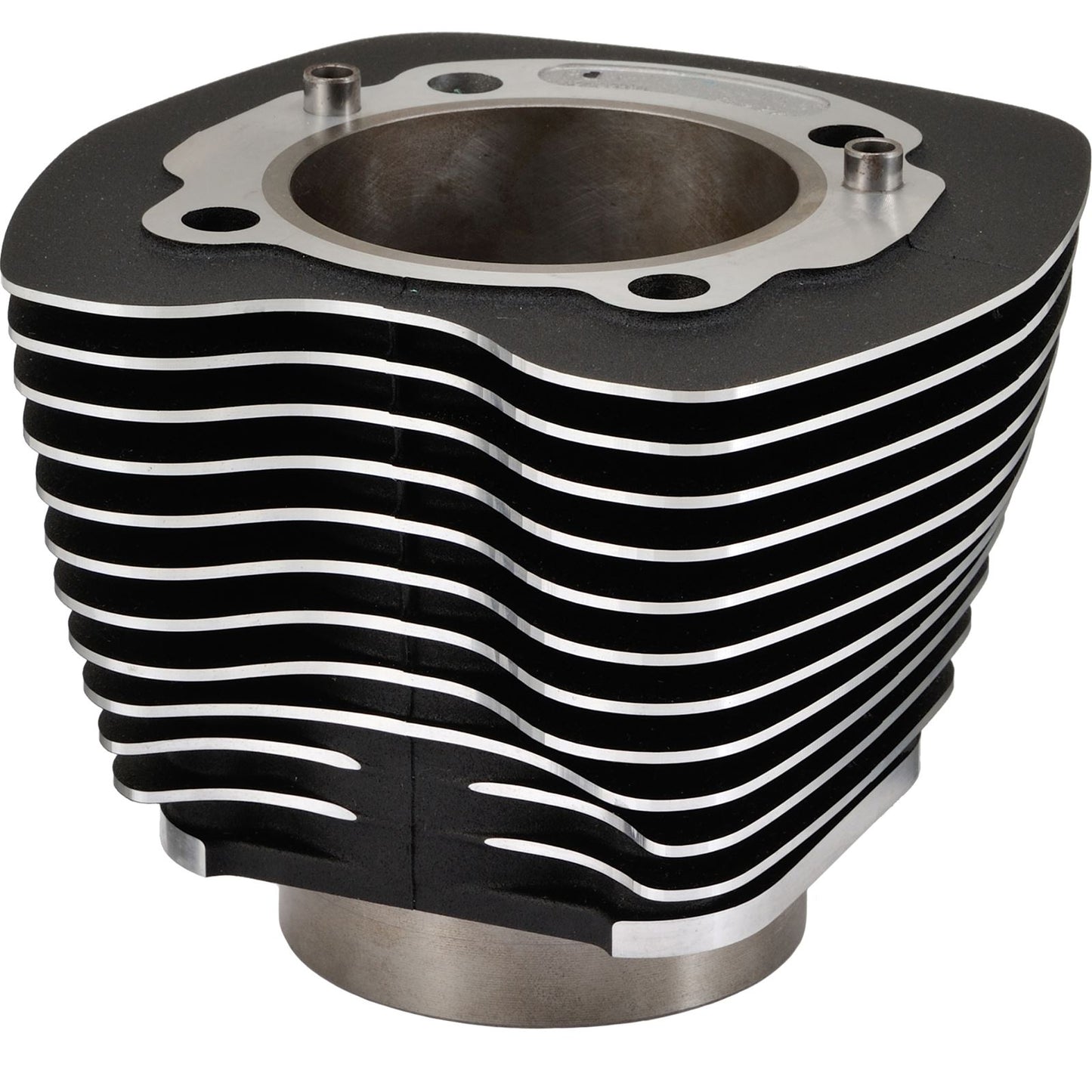 Harddrive TC 88/96 3.75" Standard Bore Cylinder Black with Machined Fins 88187_64539