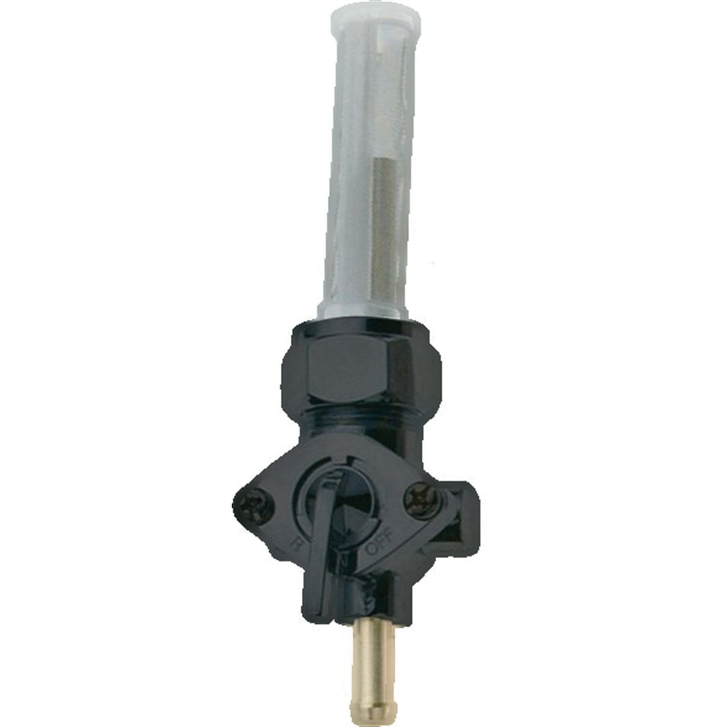 Harddrive Black Chrome  Petcock Straight 011400_64669